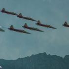 Patrouille Suisse mit Hunter