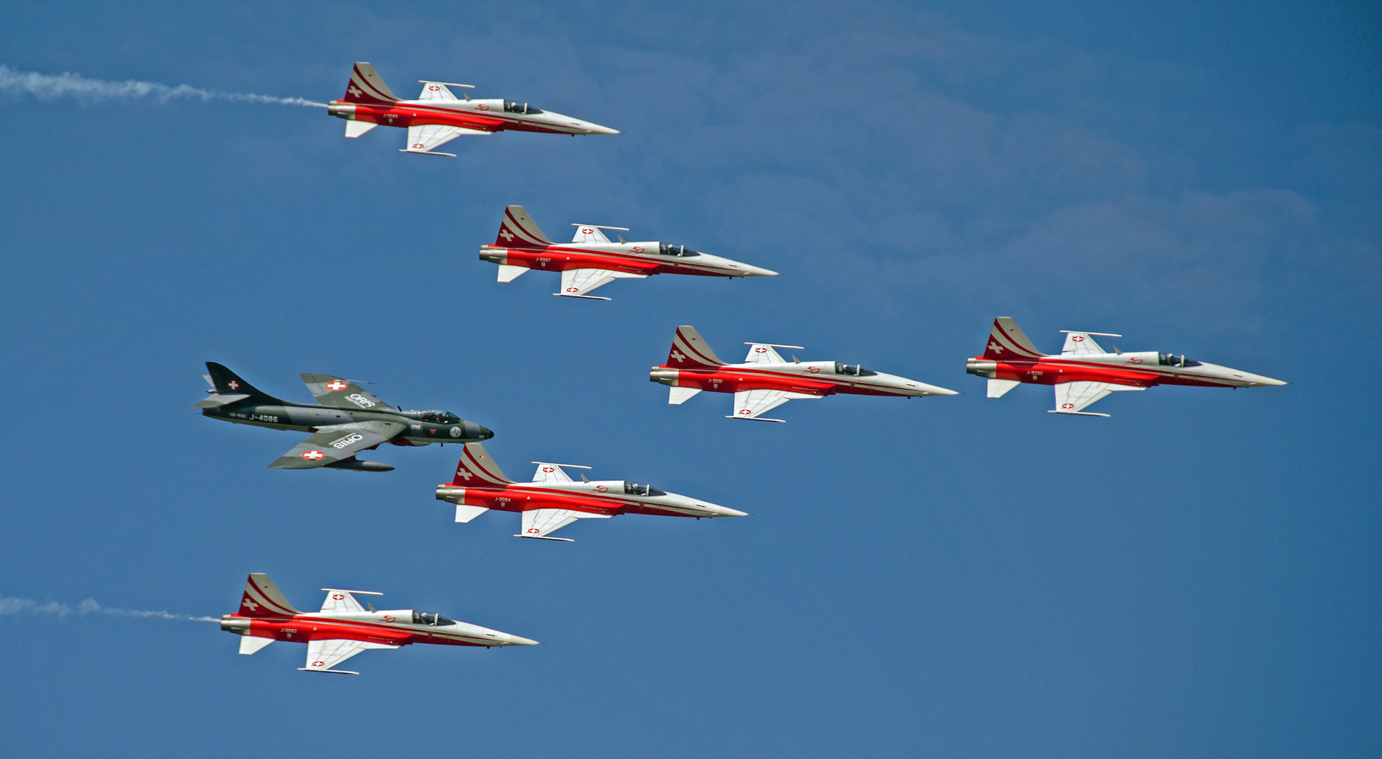 Patrouille Suisse Payerne 2014 