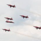 Patrouille Suisse performing "Tunnel" Formation