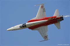 ~ Patrouille Suisse Solo @ Rivolto Airshow 2010 ~