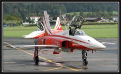 Patrouille Suisse Training am 04.09.2009