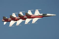 Patrouille Suisse über Payerne