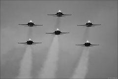 - Patrouille Suisse über St. Gallen -