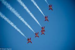 Patrouille Suisse zum dritten (Forch bei Zürich - Schweiz)