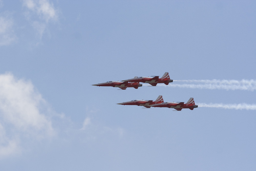 Patrouille Suisse zum Hafengeburtstag Hamburg 2009 - Bild 3