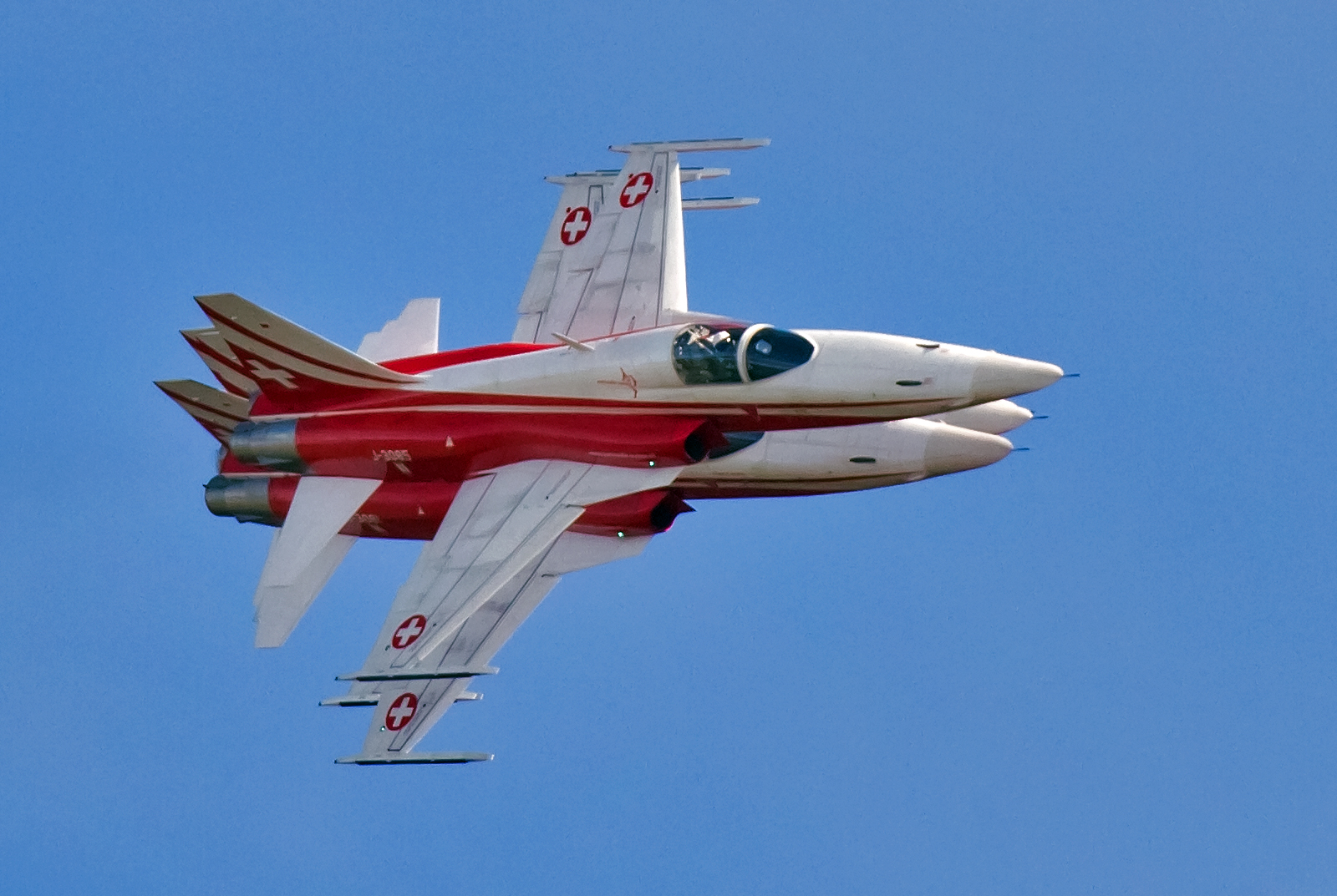 Patrouille Swiss - Northrop F-5E Tiger II mal 3