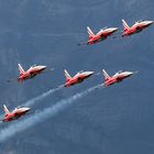 Patrouille Swiss - öffentliches Training in Mollis (GL)