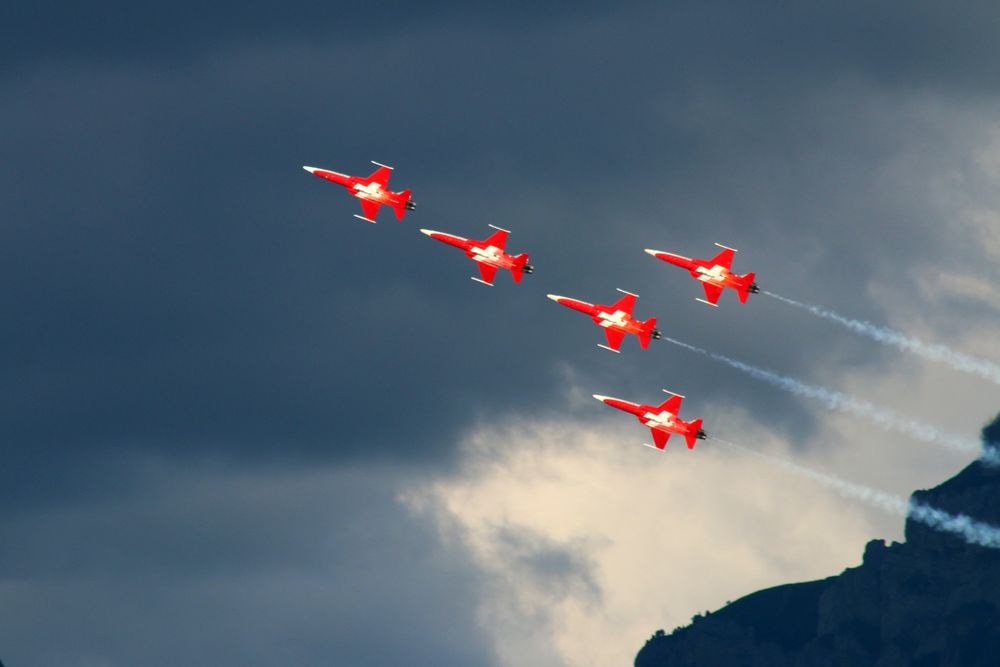 Patrouille Swiss - Seenachtsfest Spiez 2015