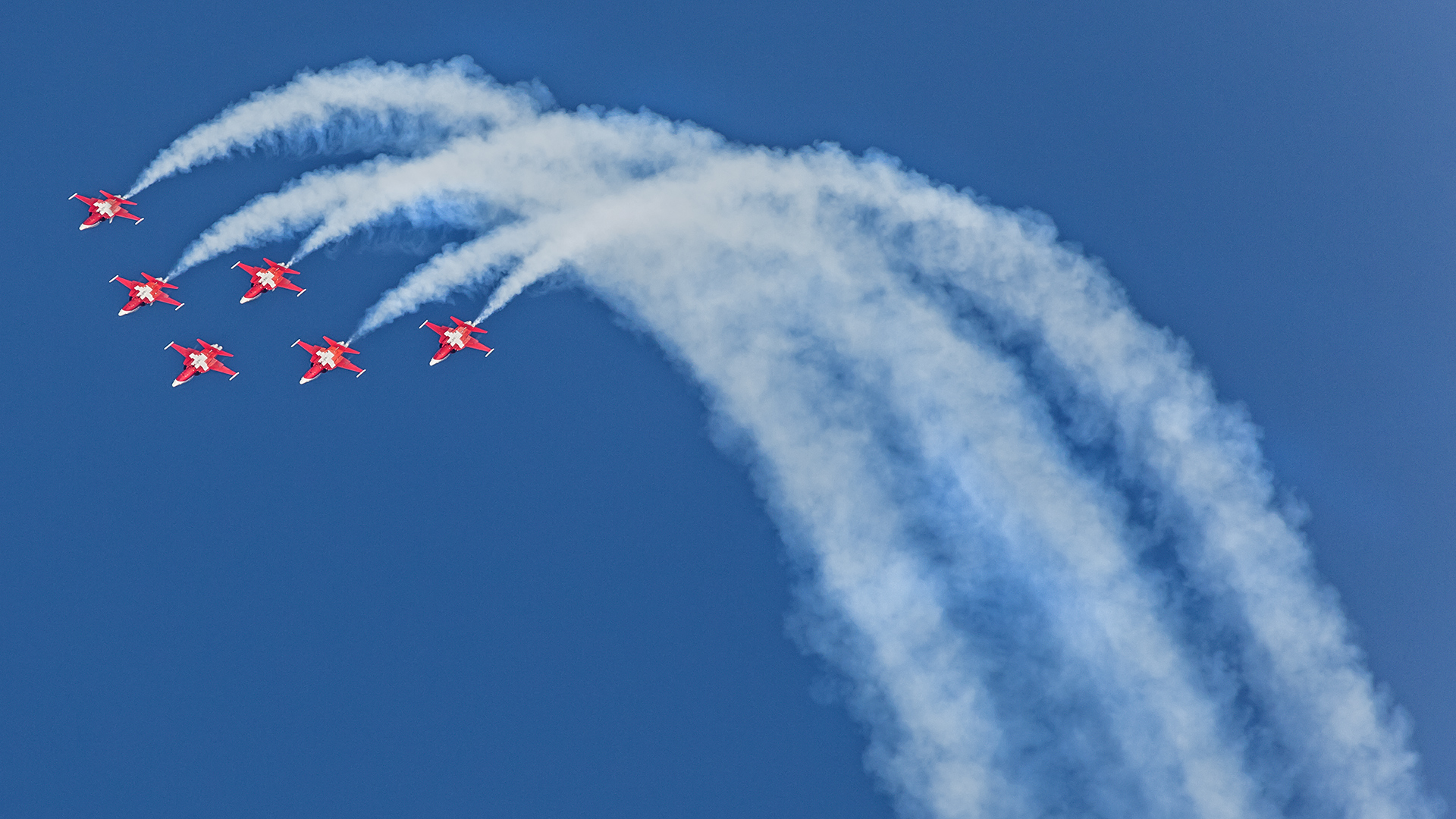 PATROUILLE SWISS - Training 2009 in Mollis