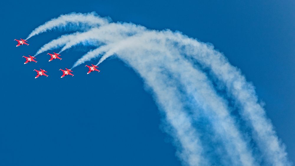 PATROUILLE SWISS - Training 2009 in Mollis