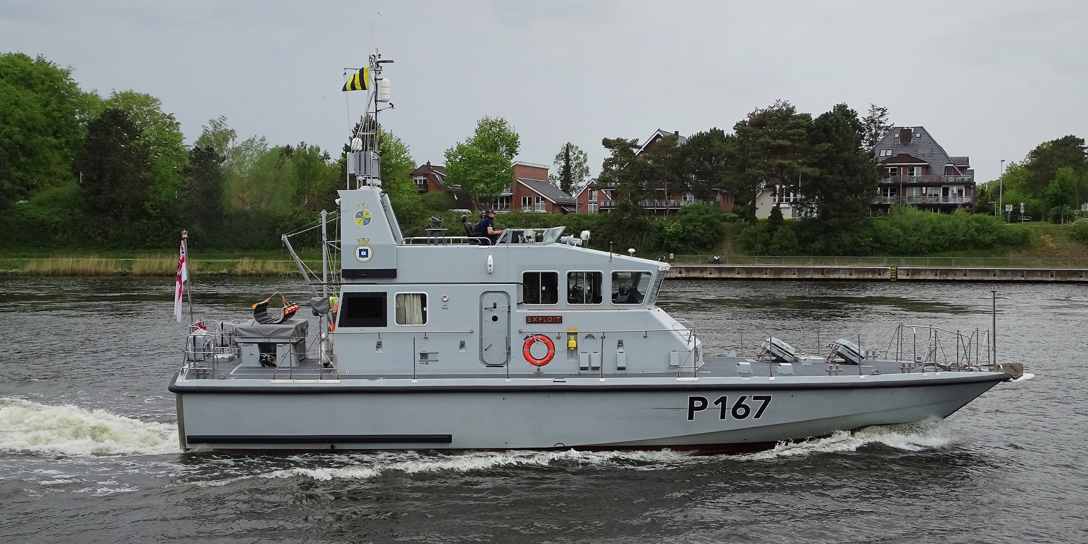 Patrouillenboot der Royal Navy 