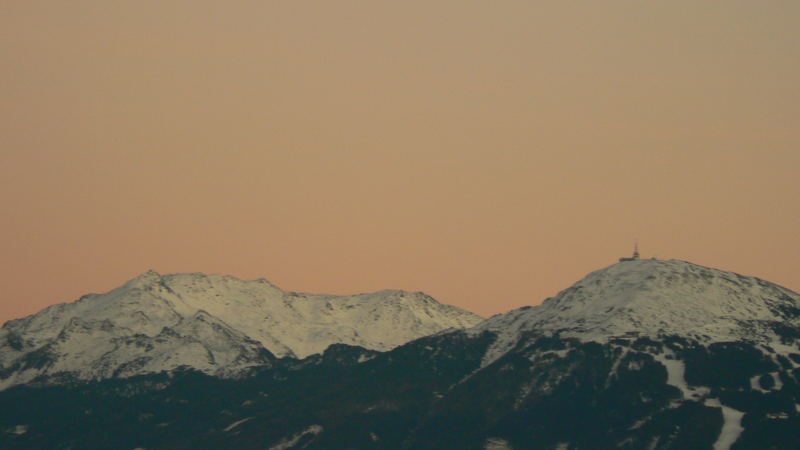 Patscherkofel am Abend