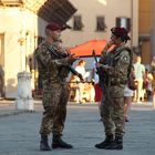 Pattuglia di guardia in Pisa