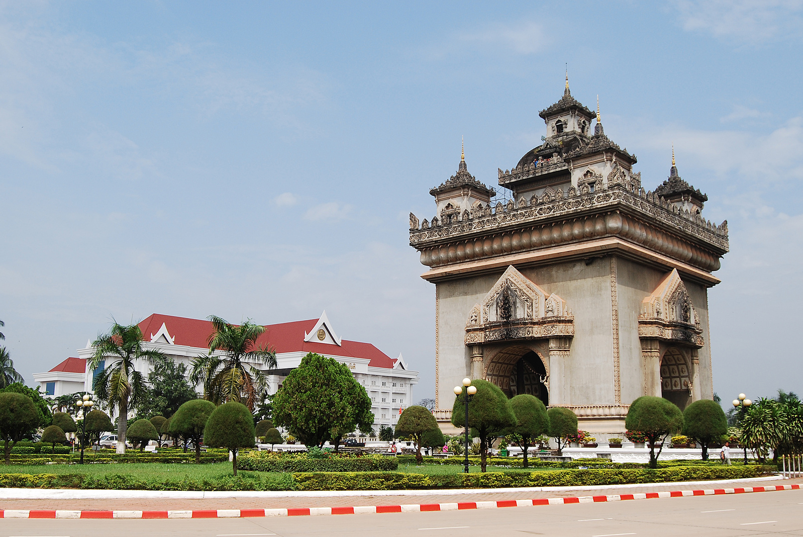 Patuxai in Vientiane