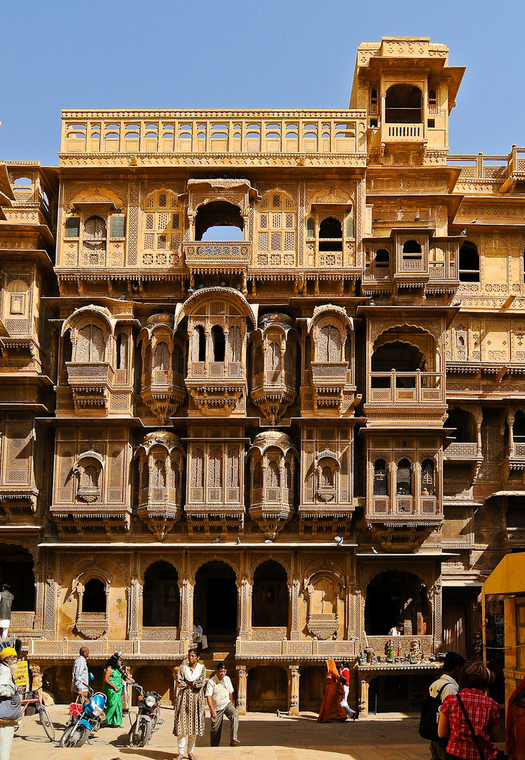 Patwon ki-Haveli in Jaisalmer