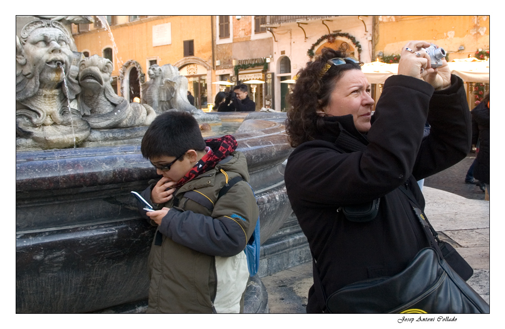 Pau in Roma (impressions of my son)