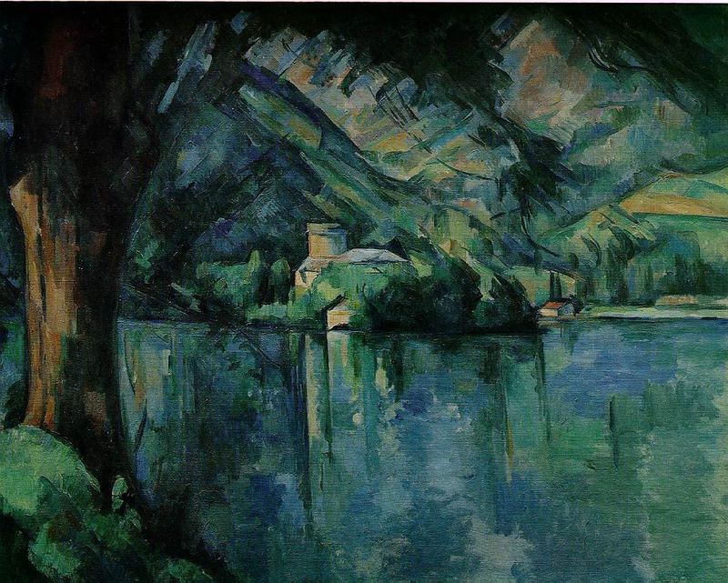 Paul Cézanne Le lac d'Annecy