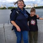 Paul mit Oma auf grosser Russlandreise!:-)