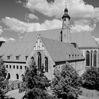 Paulikloster in Brandenburg auf 35 mm SW-Film