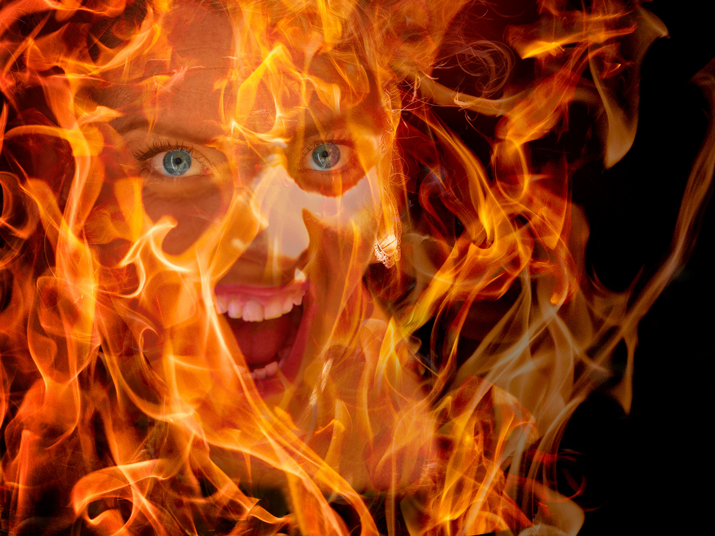 Pauline im Feuer