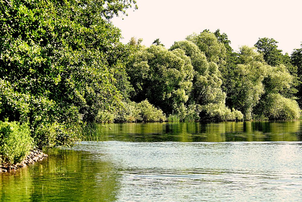 Paulsdamm zu Schwerin Foto & Bild landschaft, bach, fluss & see, see