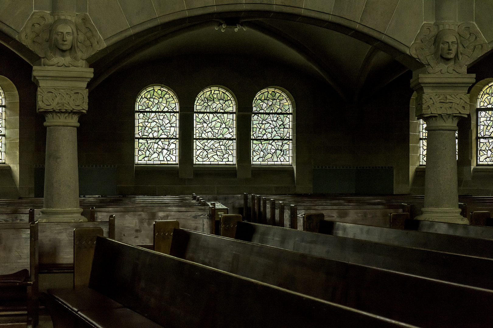 Paulskirche in Basel Innenraum 01