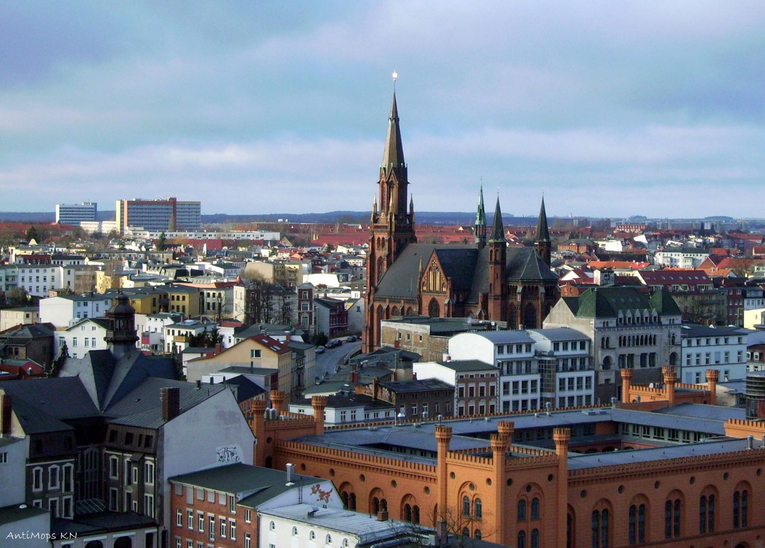 Paulskirche vom Dom aus