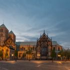 Paulus Dom in Münster zur Blauen Stunde