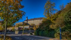 Paulusheim (Bruchsal) im Herbst.