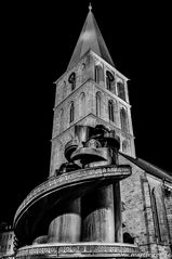 Pauluskirche Hamm bei Nacht