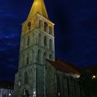 Pauluskirche in Hamm zur Blauen Stunde