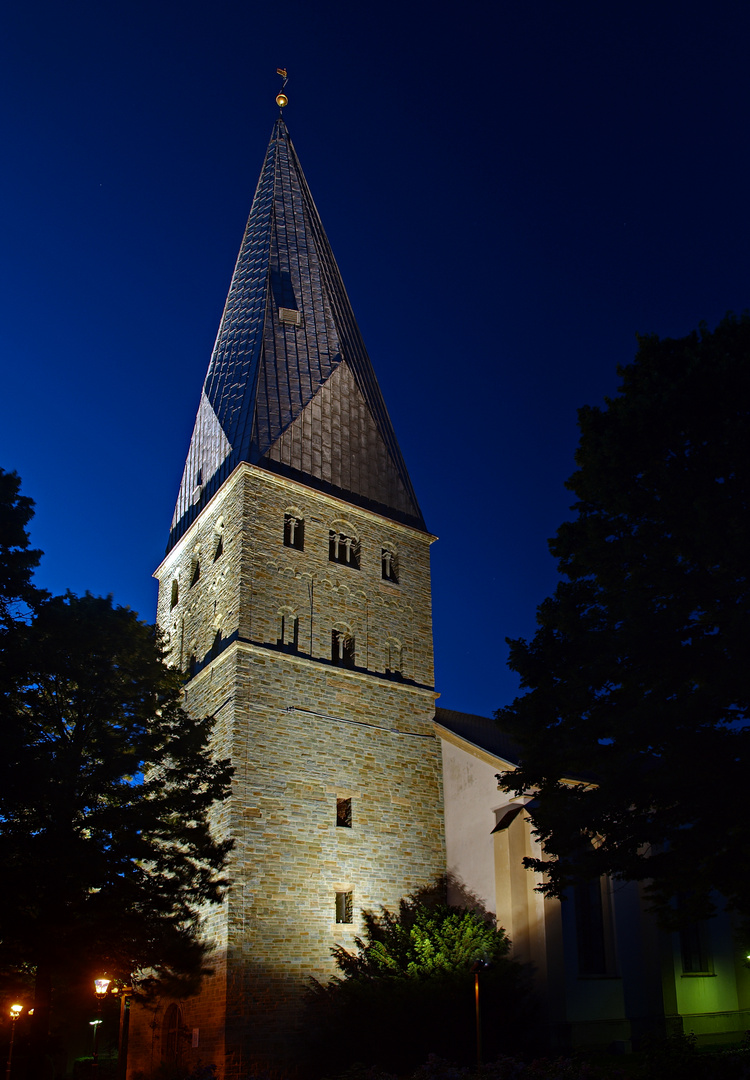 Pauluskirche Kamen, der "schiefe Turm"