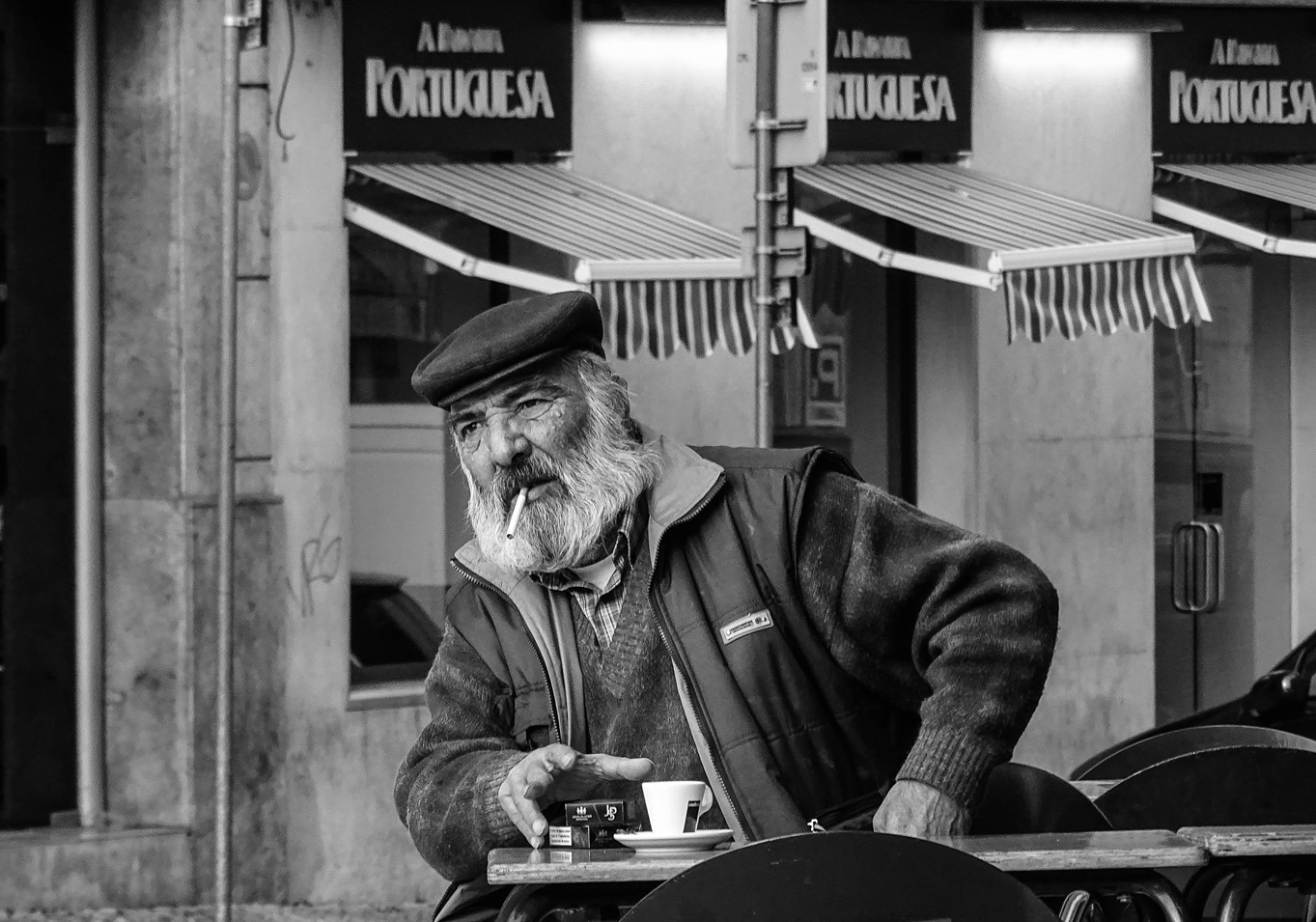 Pausa caffè a Lisbona 