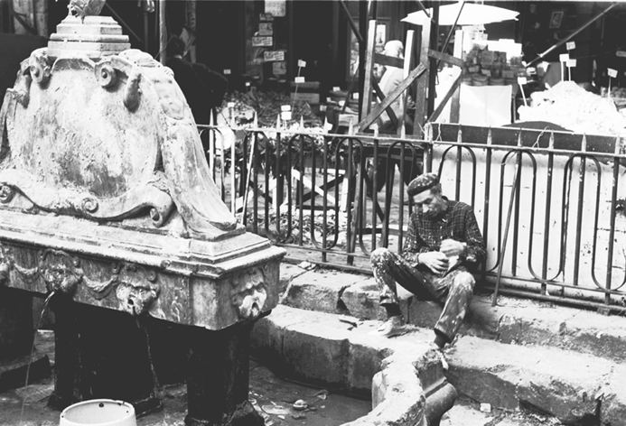 pausa pranzo - Palermo centro storico 1965