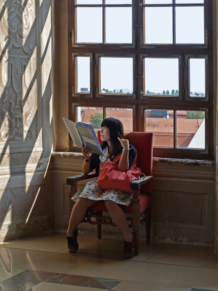 Pause aération dans la Salle Dorée de l’Hôtel de Ville de Augsbourg