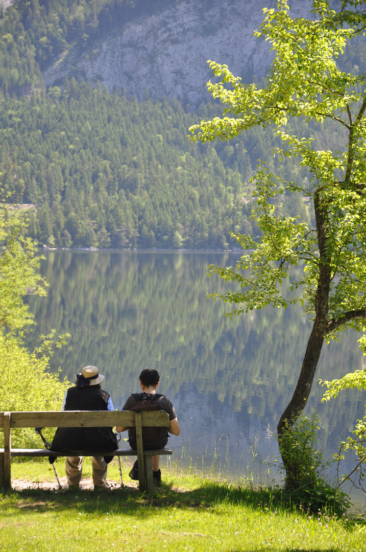 Pause am Altausseersee