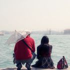 Pause am Canal Grande