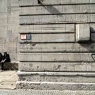 Pause am ehemaligen Reichsbahnbunker Friedrichstrasse