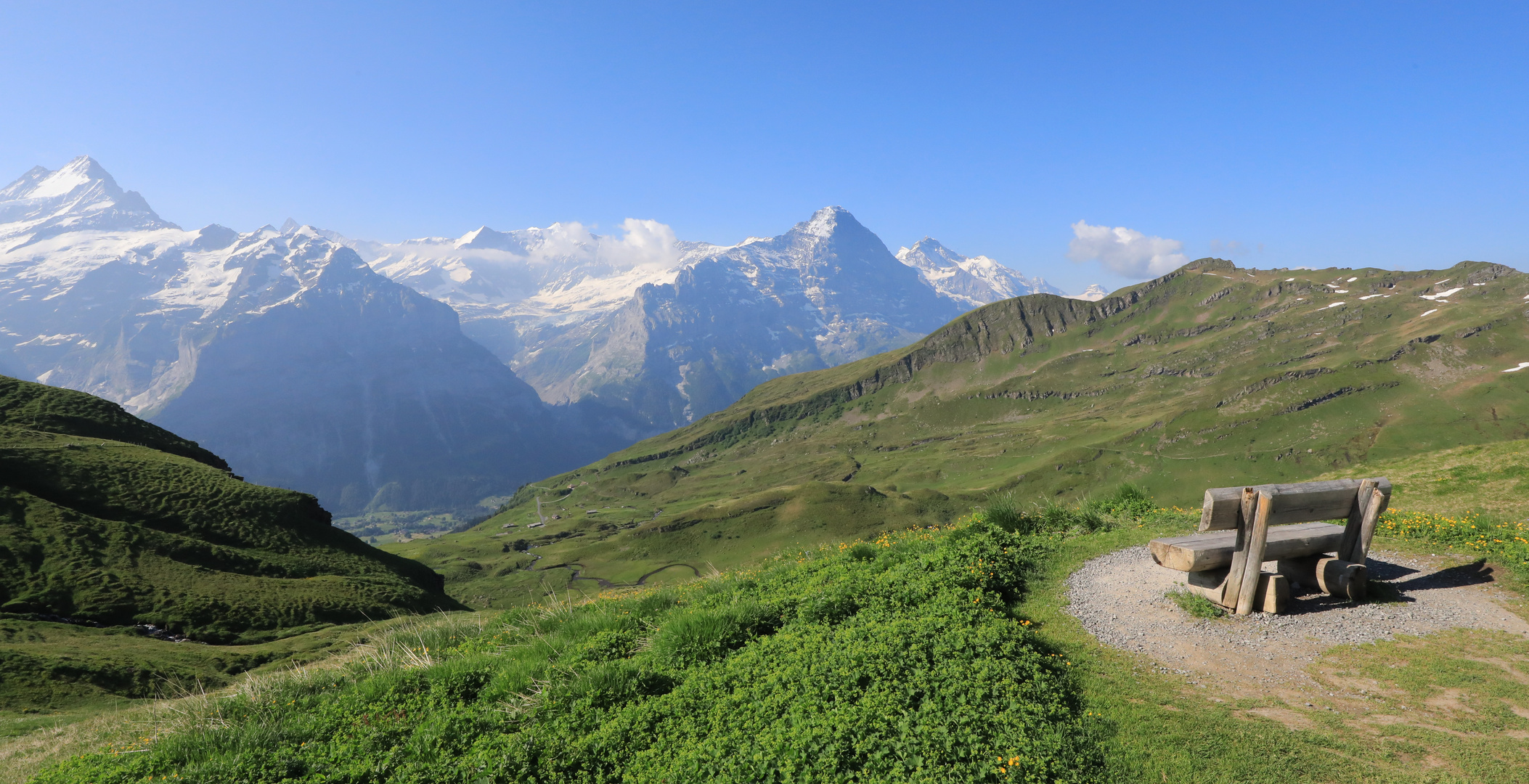 Pause am Eiger Ultra Trail