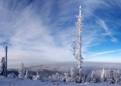 Pause am Großen Inselsberg