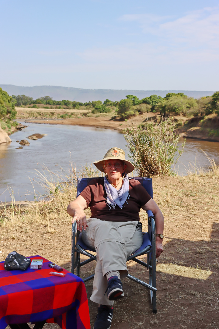 Pause am Mara-River