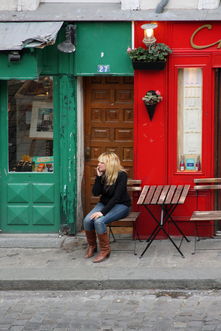 Pause am Montparnasse