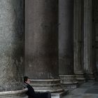 Pause am Pantheon