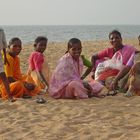 Pause am Strand von Goa