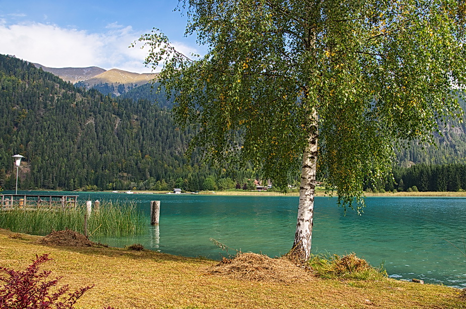 Pause am Weißensee