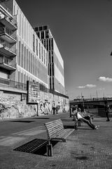 Pause an der Weser in S-W