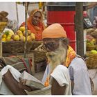 Pause au marché