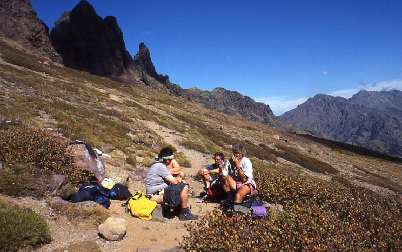 Pause auf ca. 2.000 m