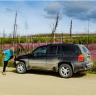 "Pause" - auf dem Dalton Highway, Alaska