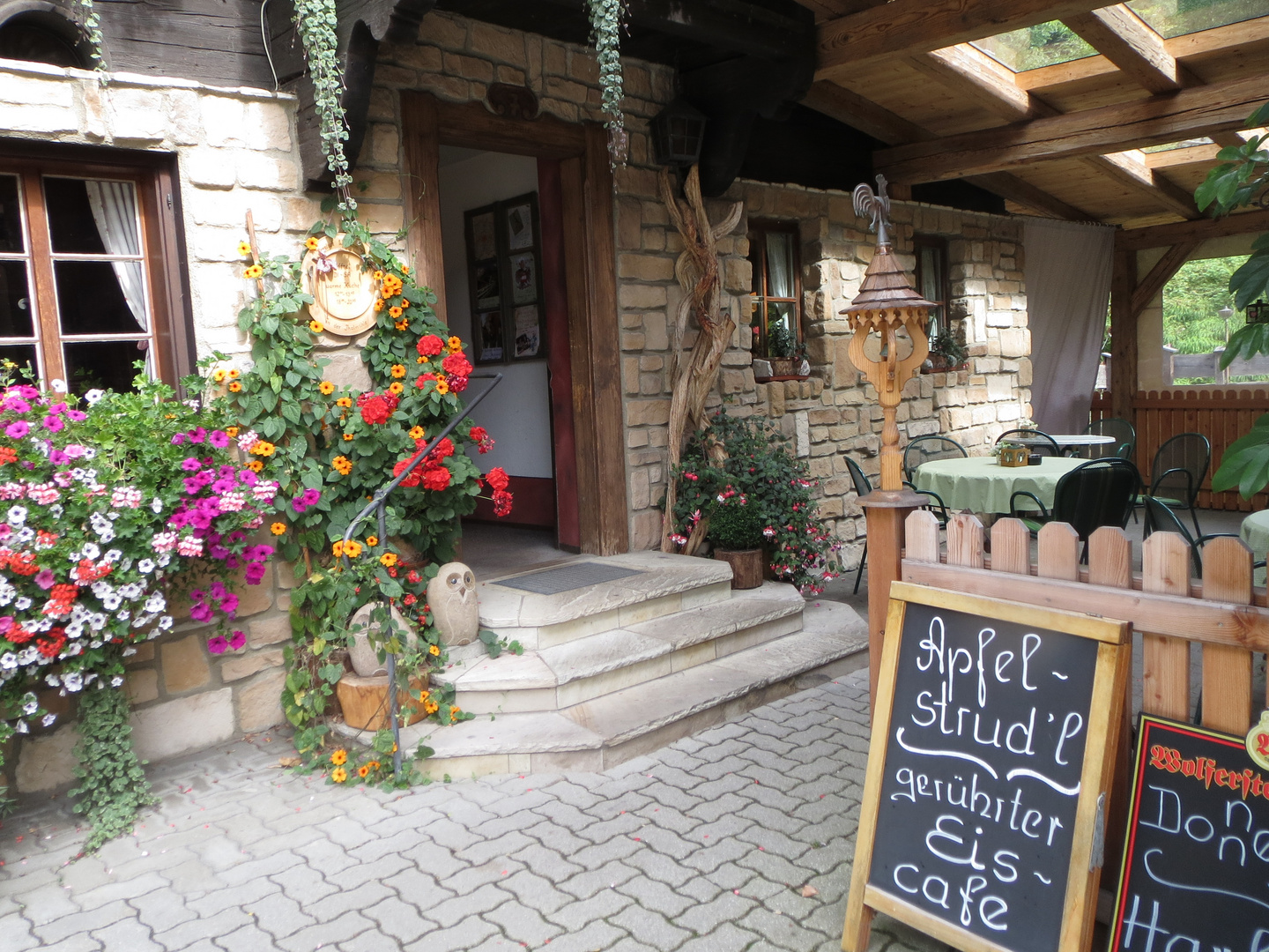 Pause auf dem Weg zur Wildschönau